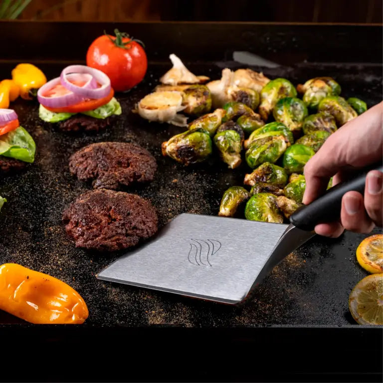 Kit press and sear burger