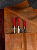 Estuche de Cuero para 6 Piezas