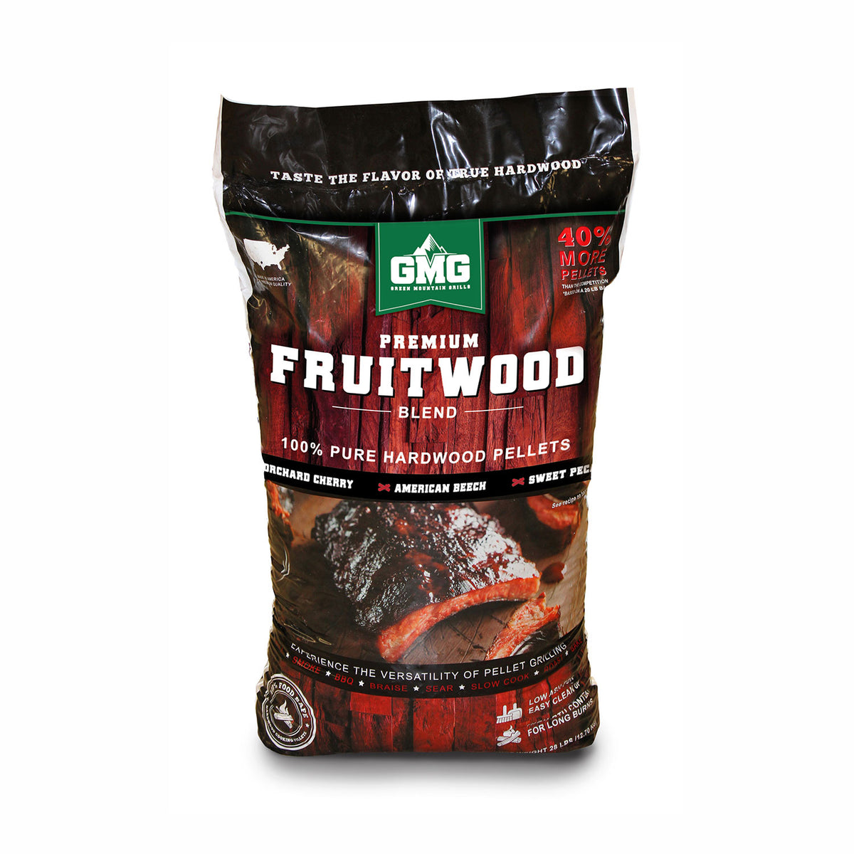 Bolsa GMG Premium Fruitwood Blend de 28 lb
