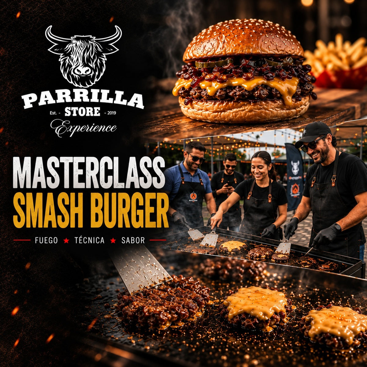SMASH BURGER MASTER CLASS
